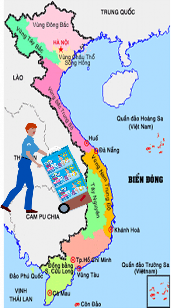 KHU VỰC MIỀN BẮC - TRUNG - NAM